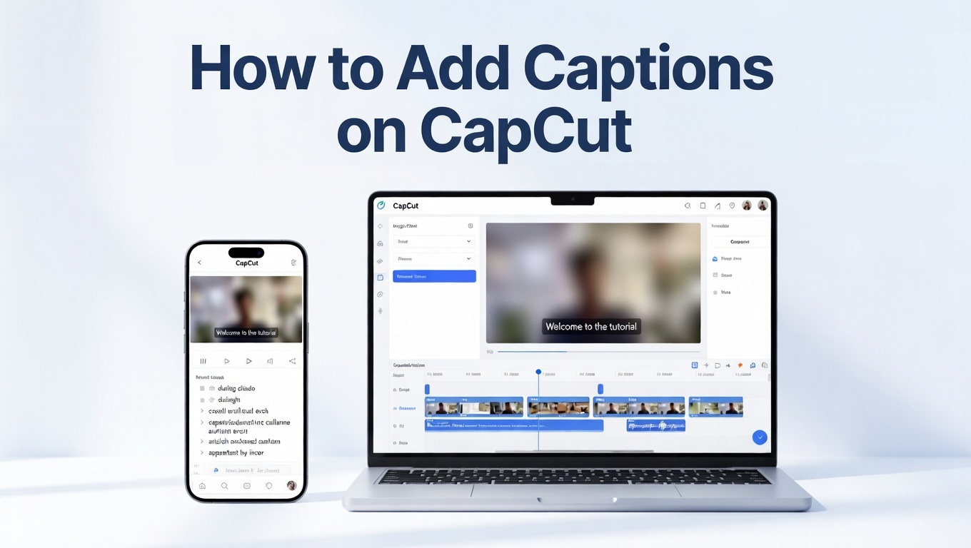 Add Captions on CapCut