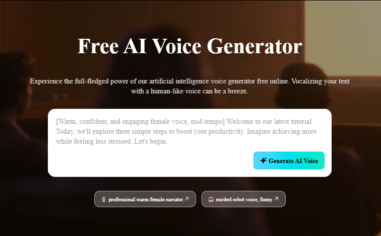 CapCut AI Voice Generator