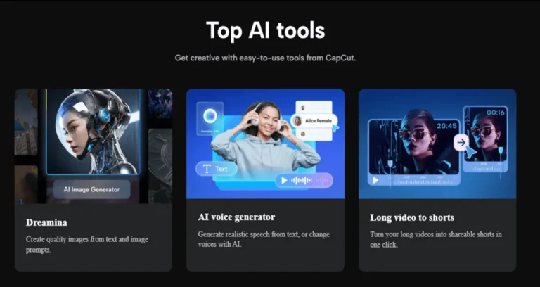 CapCut ai features featured image