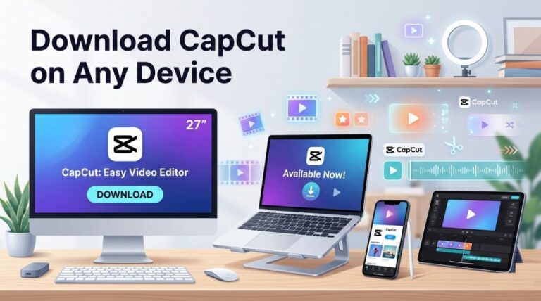 Download CapCut on any device
