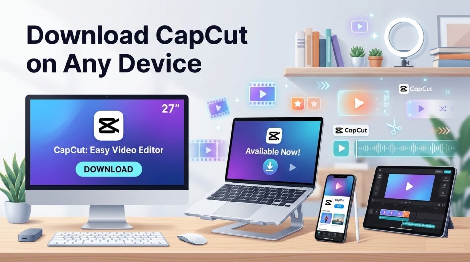 Download CapCut on any device