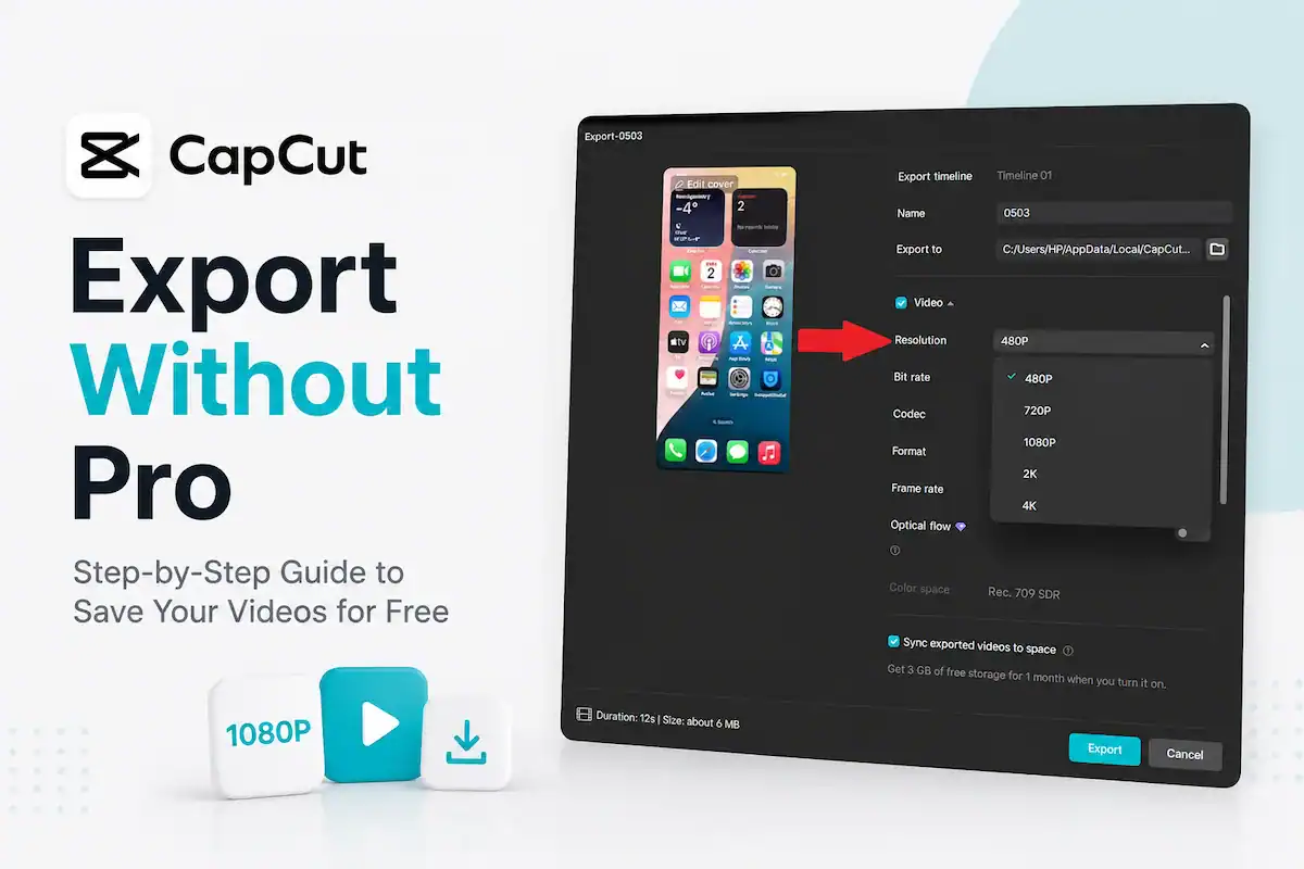 How To Export CapCut Without Pro In 2026 Free No Watermark How To Export CapCut Without Pro In 2026 Free No Watermark