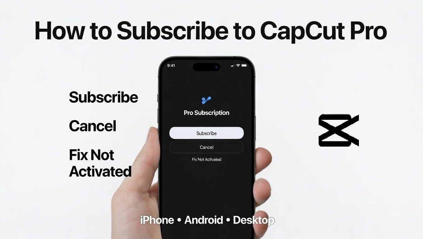 How To Subscribe CapCut