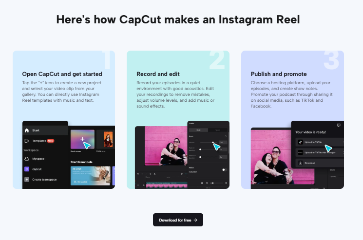 How to Use CapCut for Instagram Reels