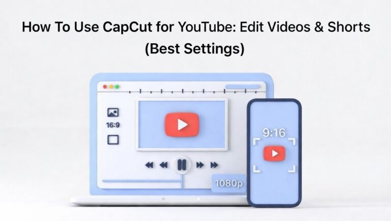 Use CapCut for YouTube Edit Videos