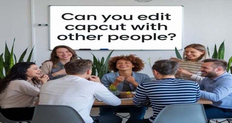 Can you edit capcut with other people