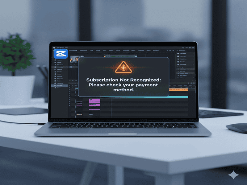 CapCut Desktop Not Recognizing Pro