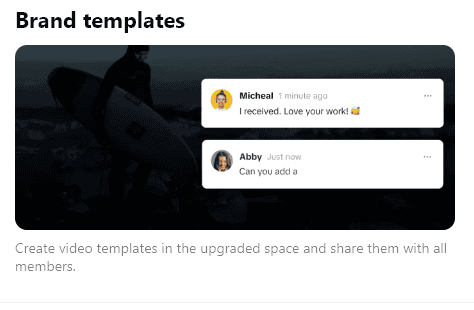 CapCut team brand templates