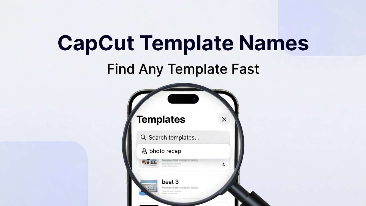 Best CapCut Templates Name