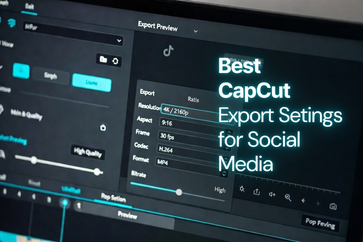 Best Export Settings in CapCut (By Platform)