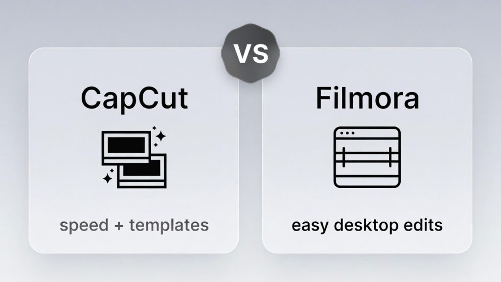 CapCut vs Filmora