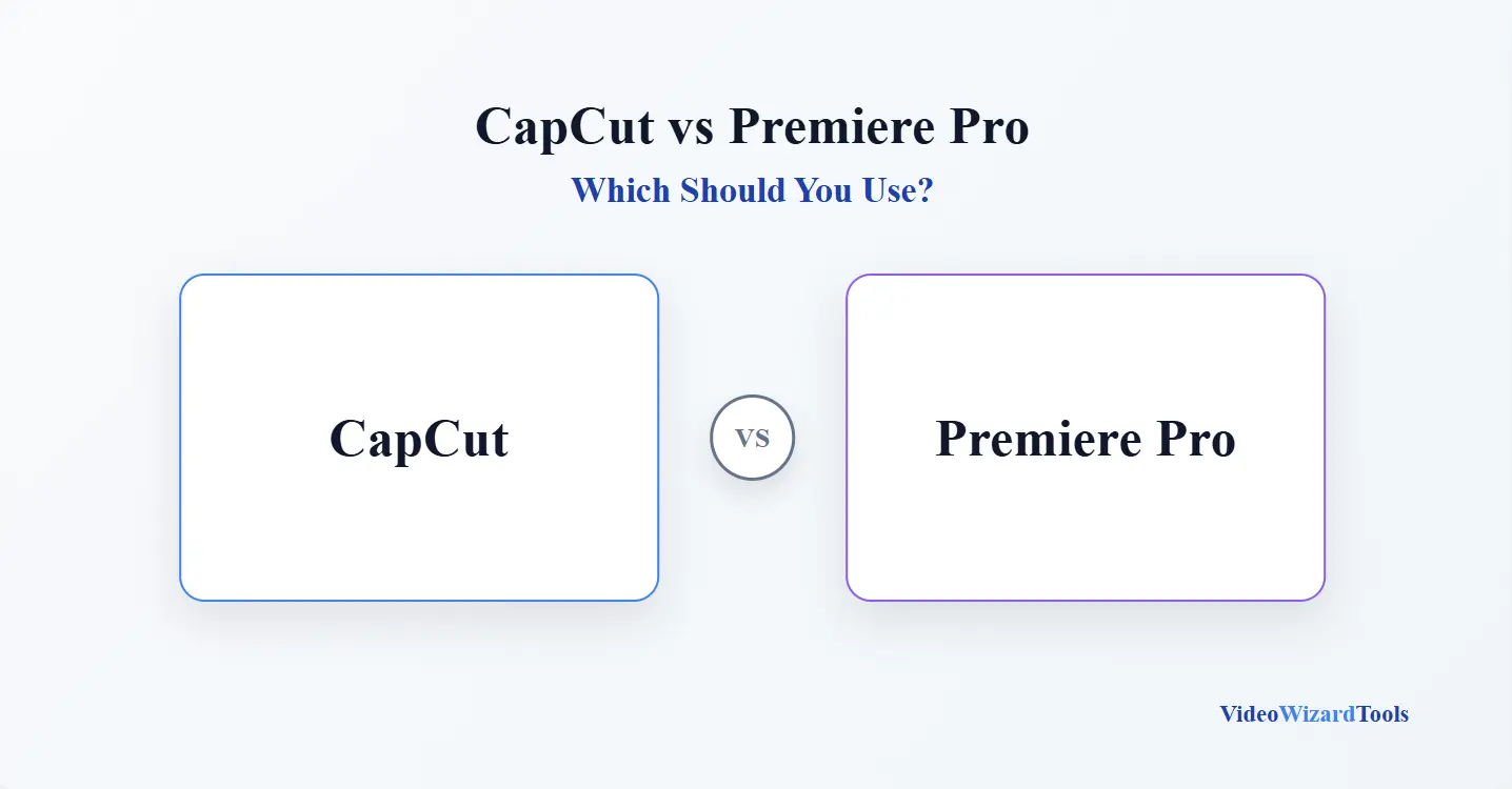 CapCut vs Premiere Pro