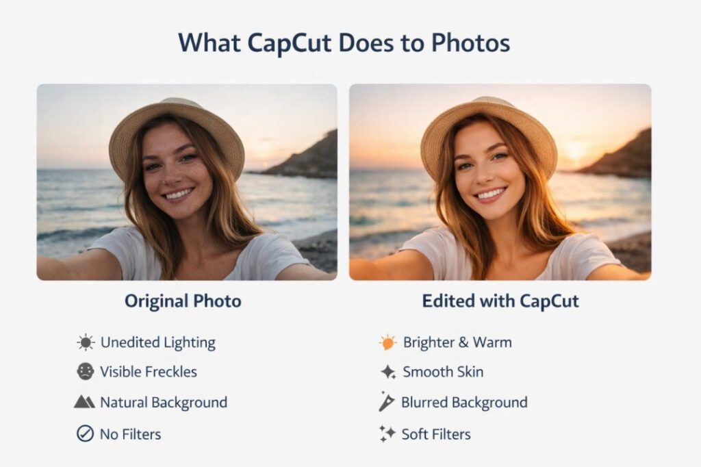 What Capcut Does to Photos