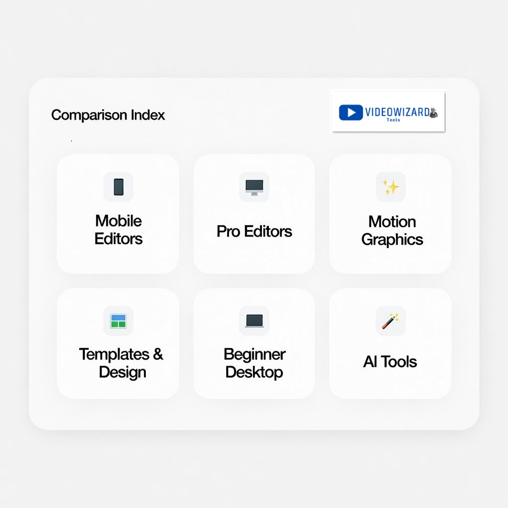 Comparison Index: CapCut vs Other Editors