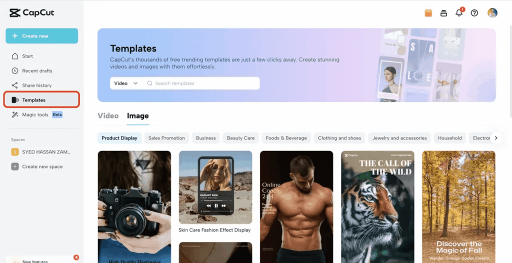 take a filter off a CapCut template