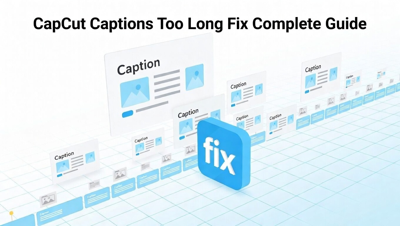 CapCut Captions Too Long