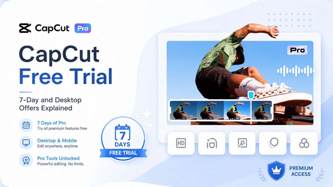 CapCut free trial image