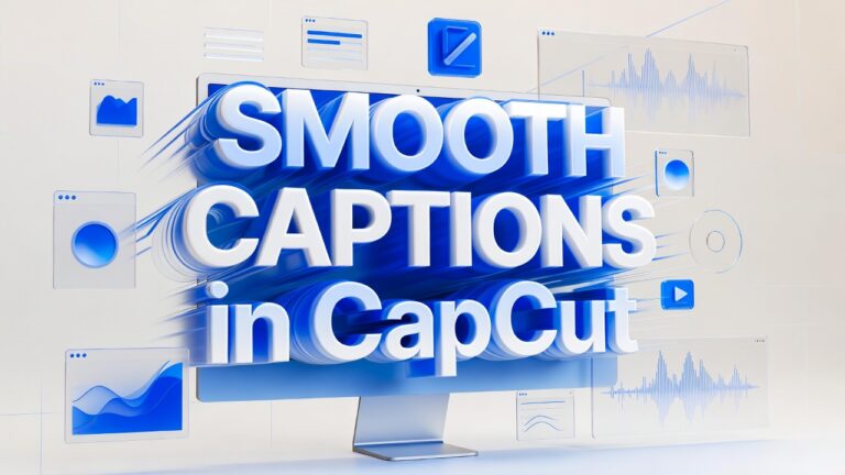 Smooth Captions in CapCut
