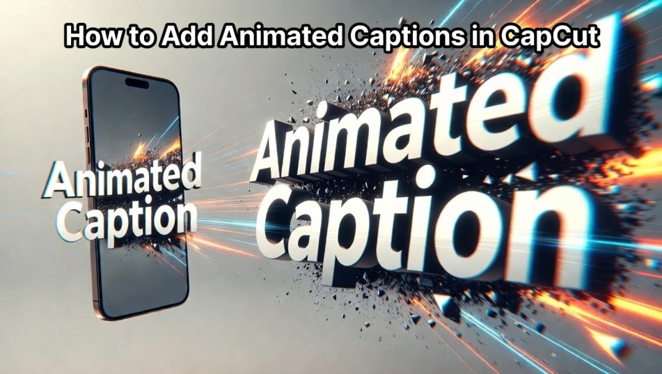 How to Add Animated Captions in CapCut