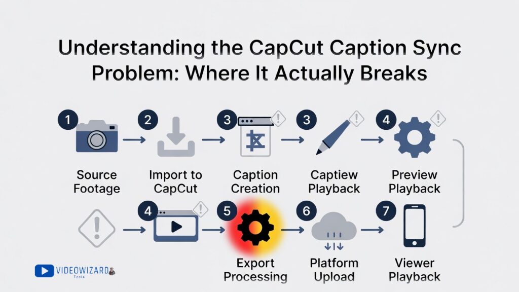 CapCut Captions Out of Sync possible reasons