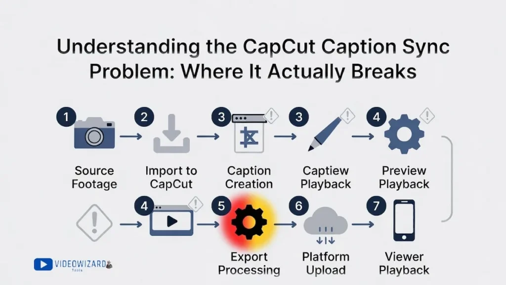 CapCut Captions Out of Sync possible reasons
