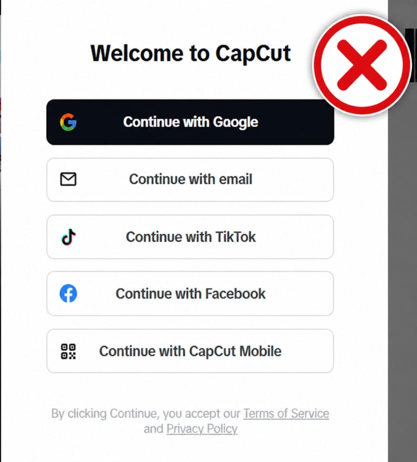 Can’t Sign In to CapCut Fixes