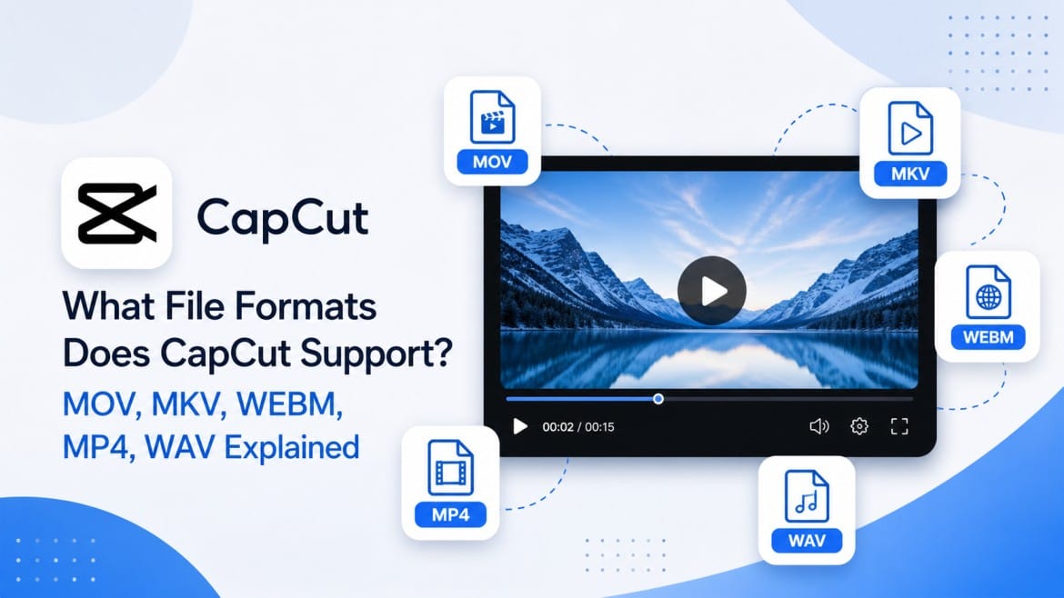 CapCut Supported Formats