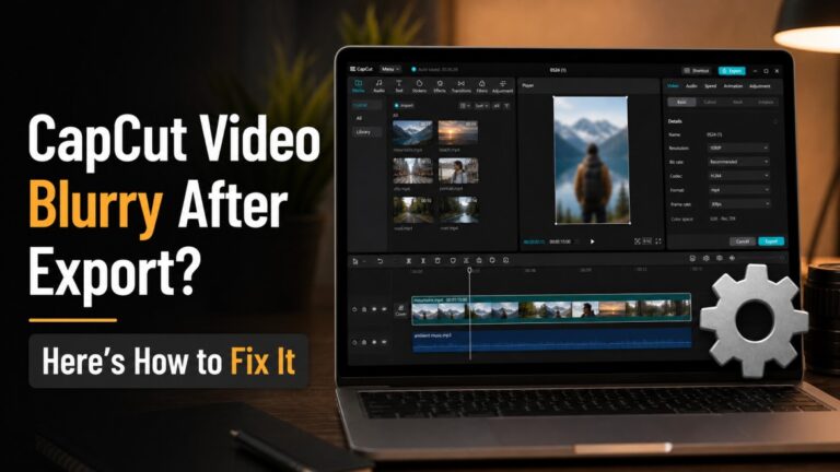 CapCut Video Blurry After Export