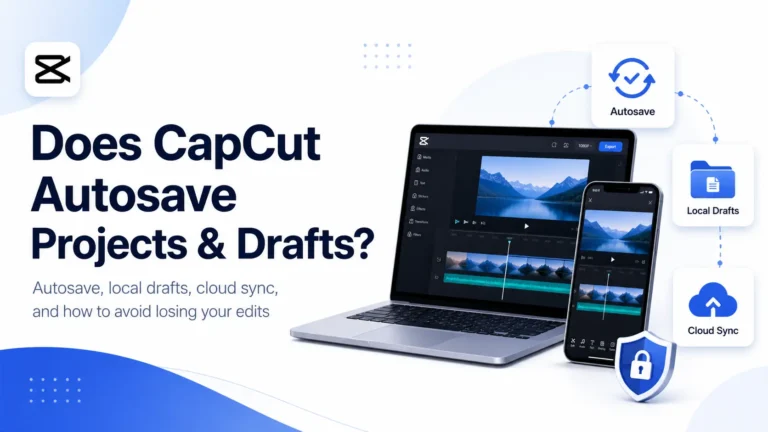 Does CapCut Autosave Projects? Drafts, Cloud & Exporting