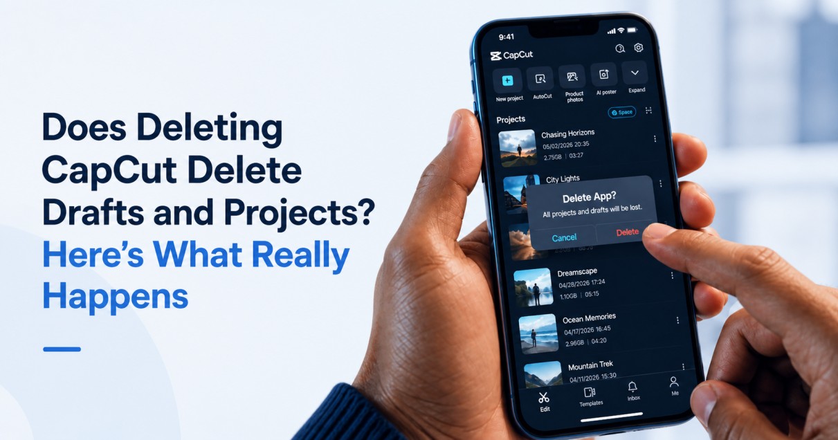 Does Deleting CapCut Delete Drafts and Projects