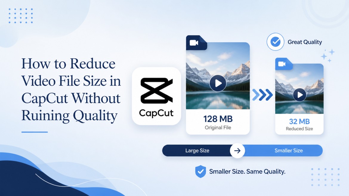 How to Reduce Video File Size in CapCut Without Ruining Quality