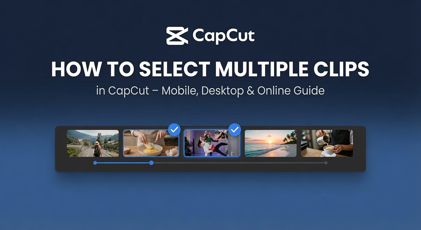 How to Select Multiple Clips in CapCut Featured Image
