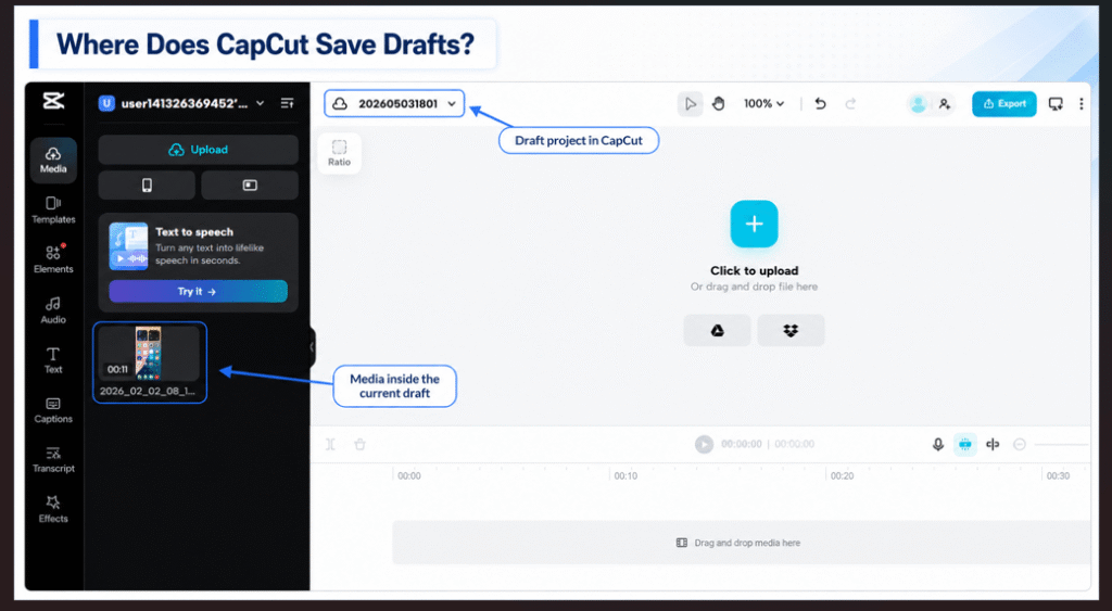 Where Does CapCut Autosave Projects