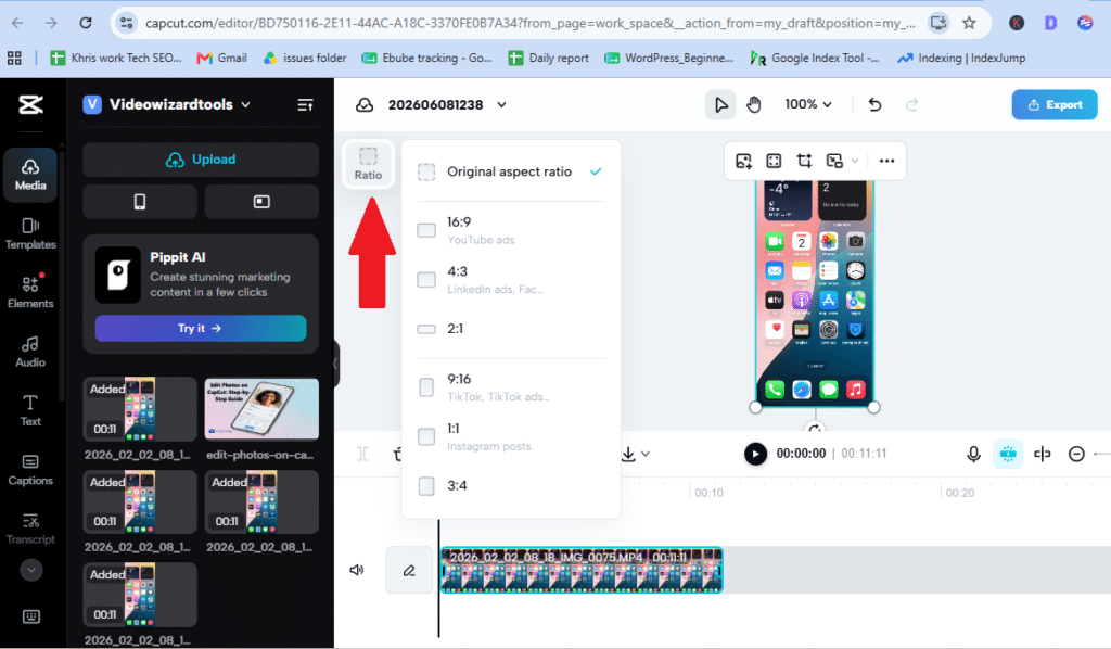 Change the Aspect Ratio After You Have Already Started Editing