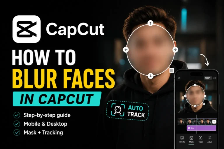 Does CapCut Blur Faces FEatured Image