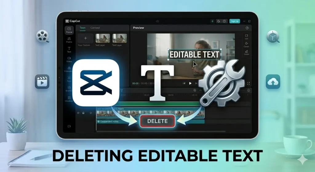 How to Delete Editable Text in CapCut