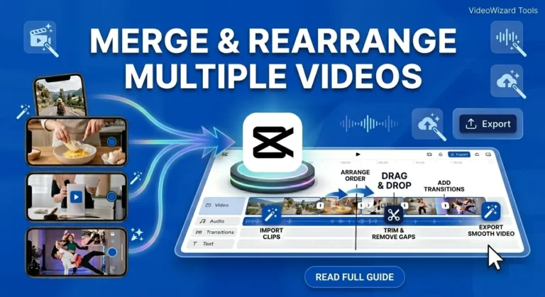 How to Merge Videos in CapCut Featured Image