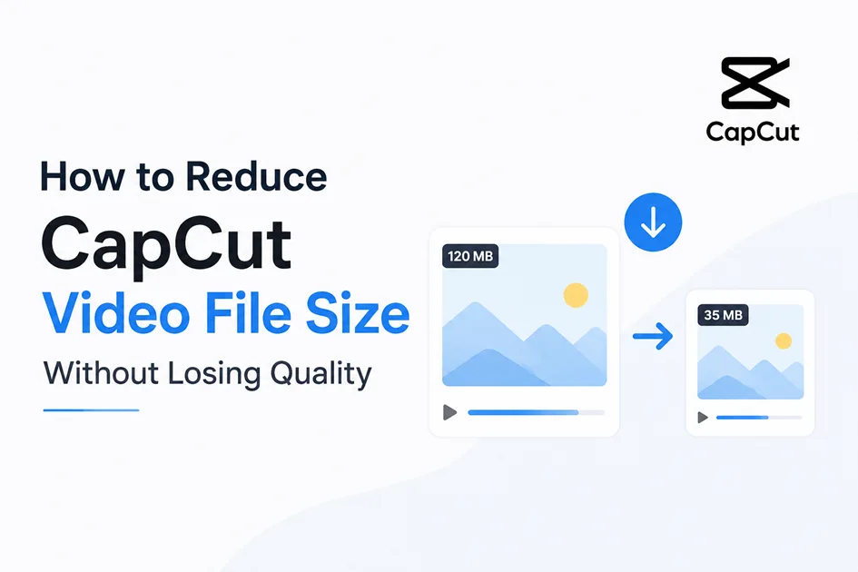 How to reduce CapCut video file size without losing quality